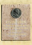 Joseph Haydn - memorial plaque