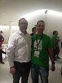 With jimmy wales at Museo Soumeya mexico CDX