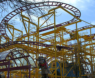 <span class="mw-page-title-main">Wild Mouse (Lagoon)</span> The roller coaster ride at Lagoon Park in Utah, USA