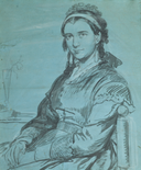 Wilhelm Marstrand, Portræt af fru Ville Heise (1838-1912), not dated, 0228NMK, Nivaagaards Malerisamling.png