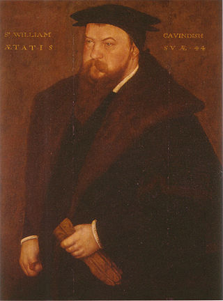 <span class="mw-page-title-main">William Cavendish (courtier)</span> English politician