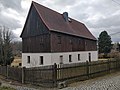 Residential stable house and barn of a farm