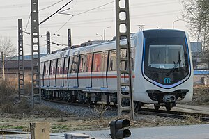 Xiamen Rail Transit train at Circular Railway (20170328164407).jpg