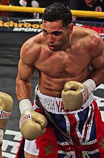 Yassine El maachi British boxer