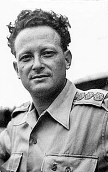 Yigal Allon, commander of the operations Yoram and Danny. During the 1948 War he also commanded Operation Yiftach and Operation Horev.
