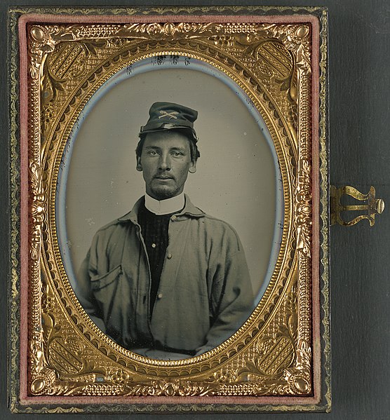 File:(Private Archibald Magill Smith of Co. F, 1st Virginia Cavalry Regiment, and Co. D, 6th Virginia Cavalry Regiment, in uniform) (LOC) (14564785042).jpg