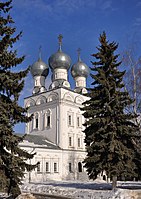 Cathedral of Archangel Michael (Bronnitsy), has been built per 1696-1705. The iconostasis and icons for a temple was written by imperial masters-icon painters of Tihon Ivanovich Filatev and Cyril Ivanovich Ulanov.