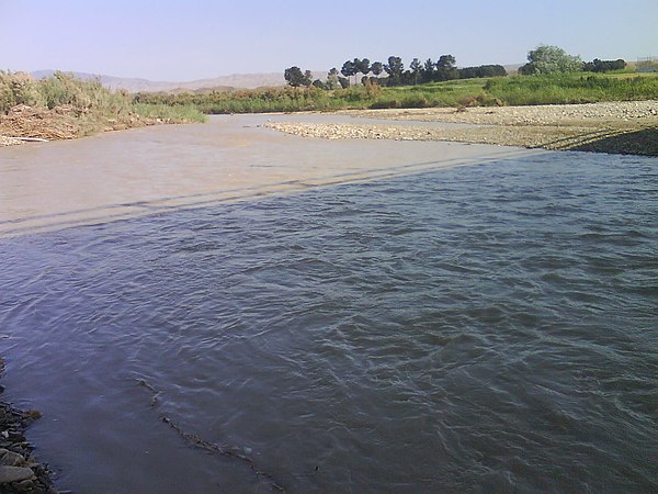 Atrek River, Golestan, the region where Magtymguly was born and lived most of his life