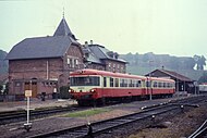 The station in 1991.