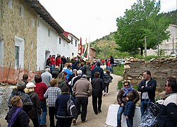 Detalle de la Romería de Santa Quiteria, en Hoya de la Carrasca, año 2013.