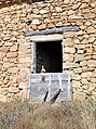 Detalle de arquitectura vernacular en Los Molares, Ademuz (Valencia).