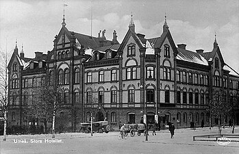Stora hotellet, fotograferat någon gång mellan 1930 och 1949.