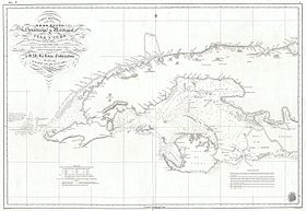 Гуанаакабибес на карте 1837 года