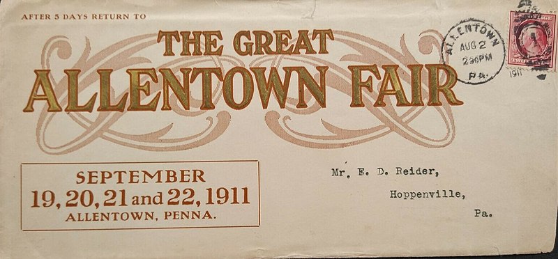 File:1911 - Envelope - Allentown Fair - Allentown PA.jpg