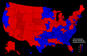 תוצאות הבחירות לפי מחוזות הקונגרס