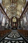 Inside of the church of Notre-Dame de Bonsecours in Nancy, Lorraine.