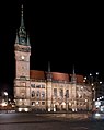 * Nomination Brunswick Townhall by night, Lower Saxony, Germany. --PtrQs 19:10, 11 February 2018 (UTC) You need to do something with that noisy sky, the exposure time was not long enough and lifting the exposure in the post processing results in that noise in darker areas Poco a poco 22:10, 11 February 2018 (UTC) Done(?) I tried to do my best - as I couldn't see any of this I guess some basic recalibration is due .. --PtrQs 01:49, 12 February 2018 (UTC) Big step in the right direction but there are still pixels of light color in the sky --Poco a poco 19:48, 12 February 2018 (UTC) Better now? --PtrQs 01:20, 13 February 2018 (UTC) * Promotion QI now, good job! --Poco a poco 20:29, 13 February 2018 (UTC)