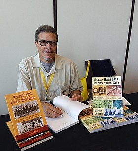 2018 Larry Lester at SABR National Convention Pittsburgh 2018.jpg