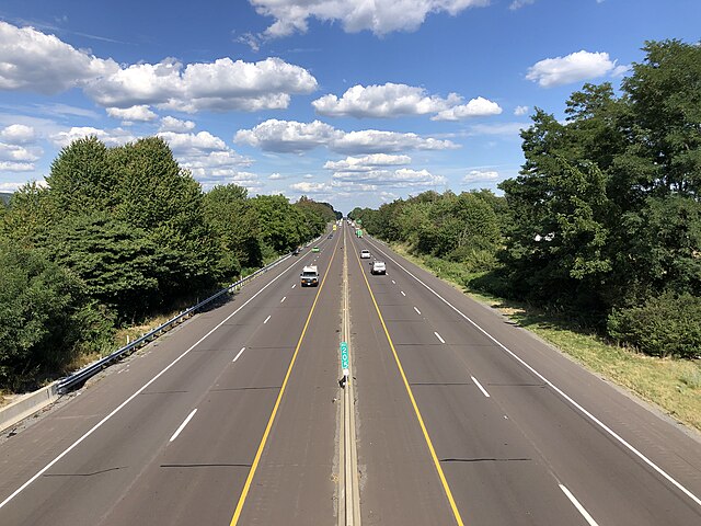I-78/US Route 22 eastbound in Berks County