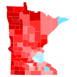 2022 Minnesota attorney general election swing map by county.svg