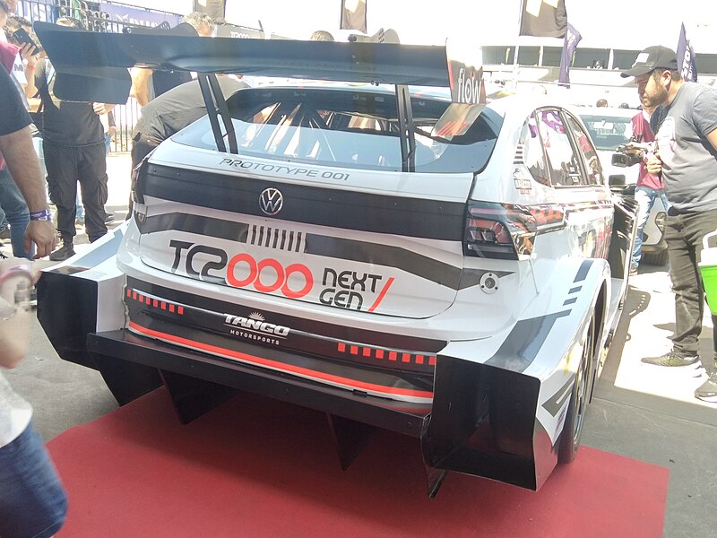 File:2023 200 km of Buenos Aires, Prototype 001 Volkswagen Nivus Diffuser TC2000 Next Gen.jpg