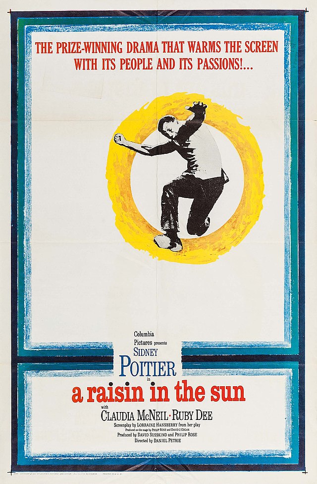 Description de l'image A Raisin in the Sun (1961 film poster).jpg.