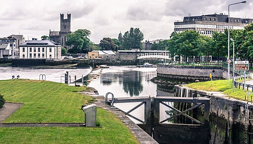 A View From Sarsfield Bridge In Limerick (2014)
