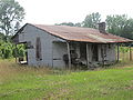 Typical of parts of rural Louisiana is this abandoned house in western Claiborne Parish.