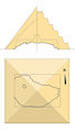 Reconstitution de la pyramide (d'après N. Swelim)