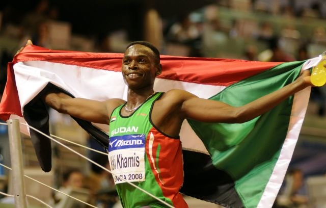 Abubaker Kaki Khamis competed for Sudan in the 800 meters.