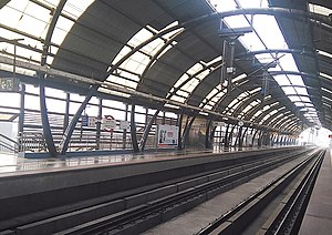 Adarsh Nagar, Delhi metro station.jpg