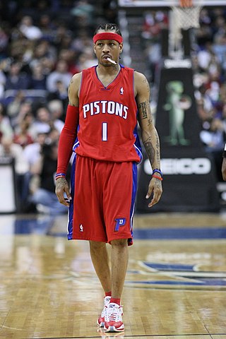 detroit pistons allen iverson jersey