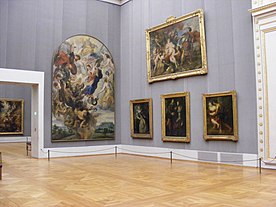 Alte Pinakothek-Teilansicht des Rubenssaals.JPG