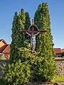 * Nomination Crucifix at the cemetery in Altenschönbach --Ermell 04:09, 4 July 2024 (UTC) * Promotion  Support Good quality. --Augustgeyler 04:15, 4 July 2024 (UTC)