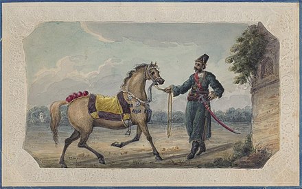 Officer of Col Gardner's irregular cavalry, mainly recruited from Hindustani Muslims