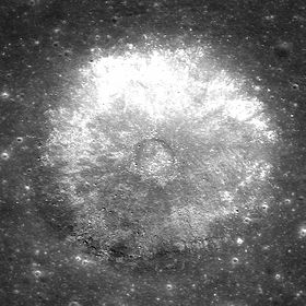 Uma foto da sonda Lunar Reconnaissance Orbiter.