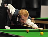 Deutsch: Bild aufgenommen in Berlin während des German Masters im Snooker 2014. Anthony McGill. English: Picture taken in Berlin during the Snooker German Masters in 2014. Anthony McGill.