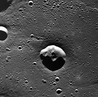 <span class="mw-page-title-main">Anyte (crater)</span> Crater on Mercury