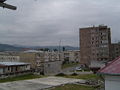 The view from the Nairi Hotel in Stepanakert.