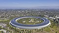 Das Hauptgebäude von Apple steht in Cupertino in Kalifornien.