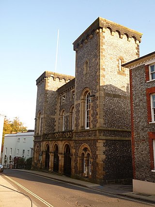 <span class="mw-page-title-main">Arundel Town Hall</span> Municipal building in Arundel, West Sussex, England