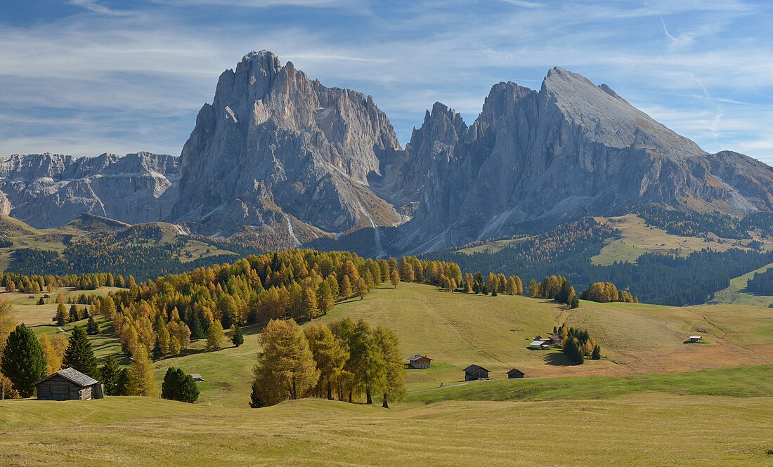 File:Autumn on the meadows of Seiser Alm with Saslong.jpg