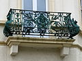 Balkon Ecke Henri VII Jean l'Aveugle Straße