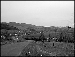 Bandrów Narodowy Village in Subcarpathian, Poland