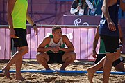 Deutsch: Beachhandball bei den Olympischen Jugendspielen 2018; Tag 7, 13. Oktober 2018; Jungen, Halbfinale – Argentinien-Portugal 1:2 English: Beach handball at the 2018 Summer Youth Olympics at 13 October 2018 – Boys Semifinal – Argentina-Portugal 1:2