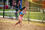 Deutsch: Beachhandball bei den Olympischen Jugendspielen 2018; Tag 6, 12. Oktober 2018; Mädchen, Platzierungsspiel um Rang 9 und 10 – Türkei-Hongkong 2:0 English: Beach handball at the 2018 Summer Youth Olympics at 12 October 2018 – Girls Women's Placement Match 9-10 – Türkei-Hong Kong 2:0