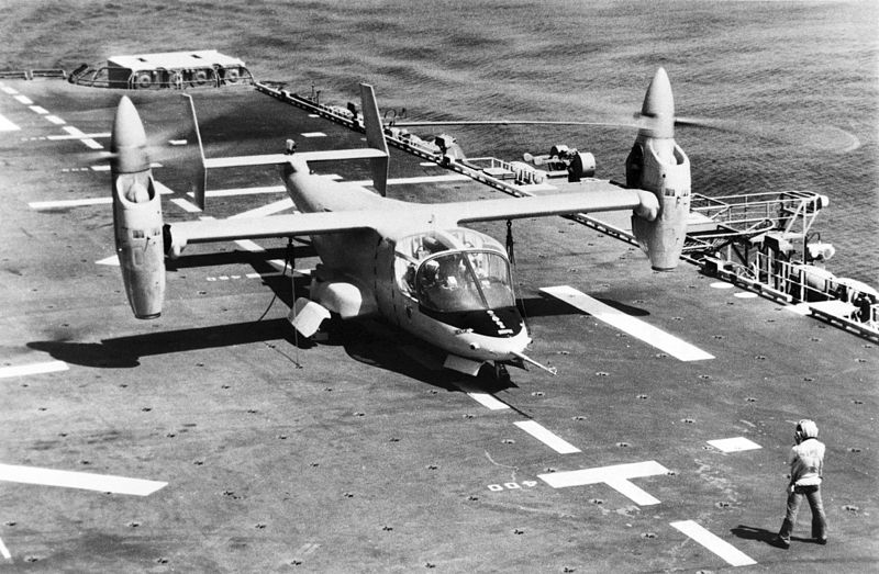 File:Bell XV-15 during trials aboard USS Tripoli (LPH-10) in 1983.jpg