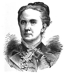 Belva Ann Lockwood, cirka 1883.