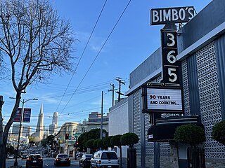 <span class="mw-page-title-main">Bimbo's 365 Club</span> Restaurant in California, United States