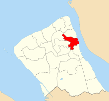 Birkenhead within Wirral, 1980 to 2004 Birkenhead (ward).svg